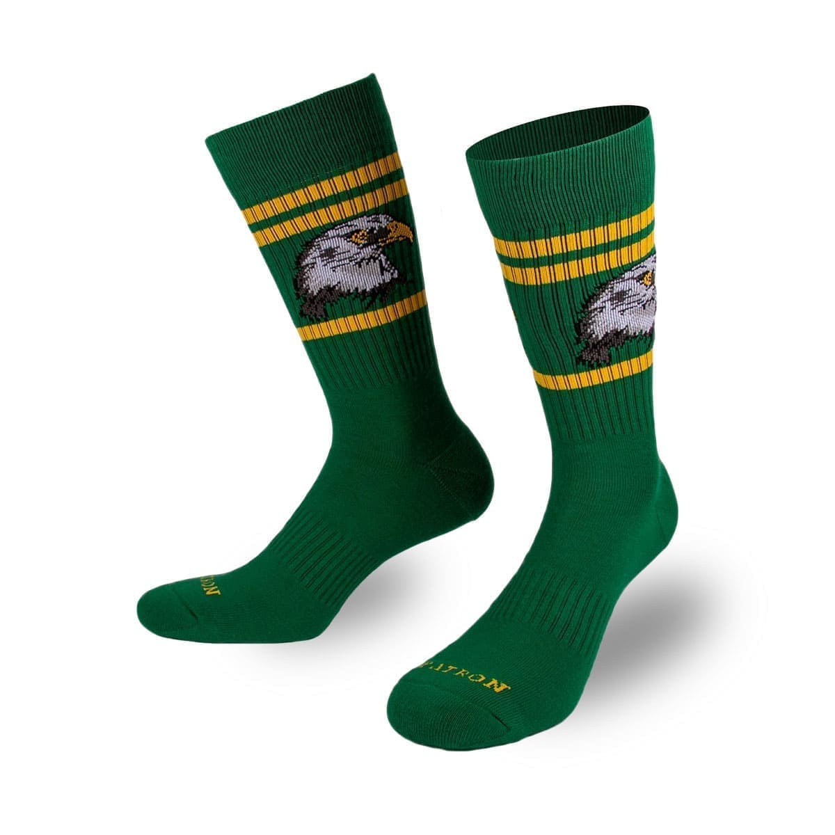 Hohe grüne Falken Tennissocken von PATRON SOCKS