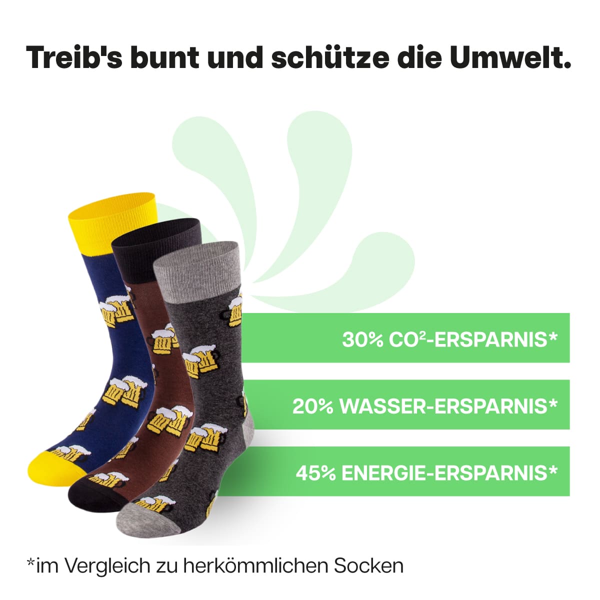 Nachhaltige Biersocken von PATRON SOCKS