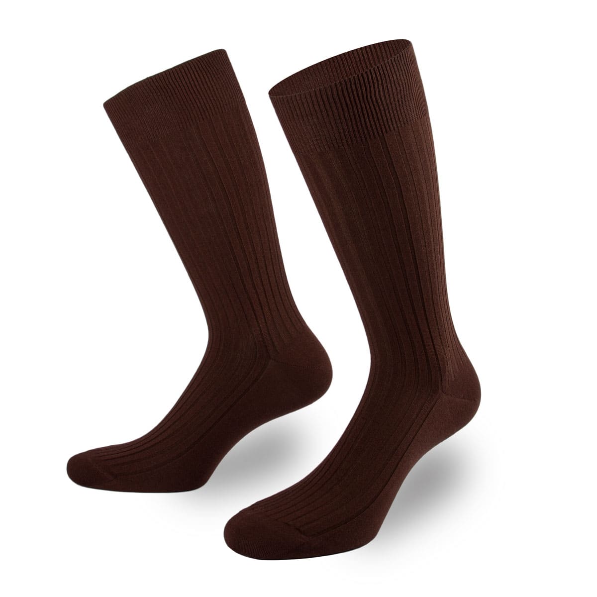 Dunkelbraune Business Socken von PATRON SOCKS