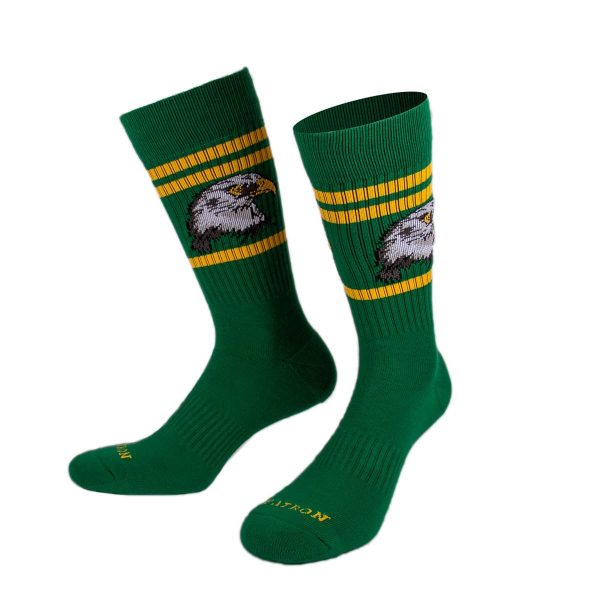 Grüne Tennis Socke mit Löwenkopf von PATRON SOCKS