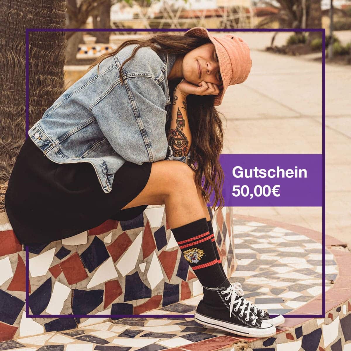 50€ Gutschein für stylische Socken von PATRON SOCKS