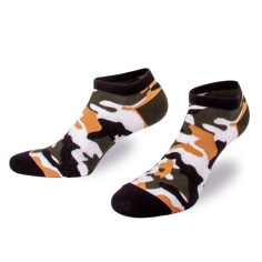 Rutschfeste Sneaker Socken mit Camouflage Muster von PATRON SOCKS