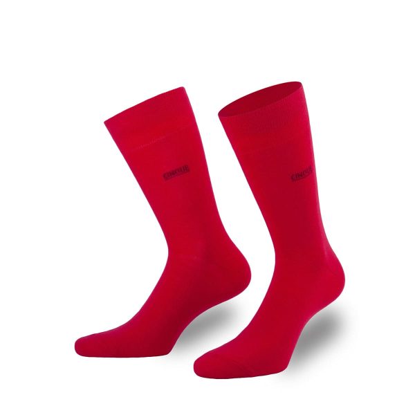 Rote Business Socken von CINQUE designed by PATRON SOCKS