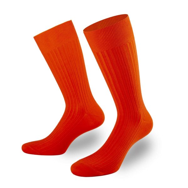 Orange langlebige Business Socken von PATRON SOCKS