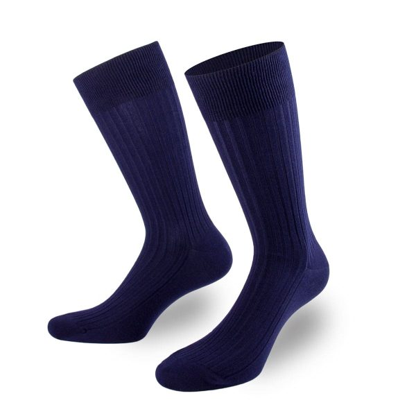 Blaue hochwertige Business Socken von PATRON SOCKS