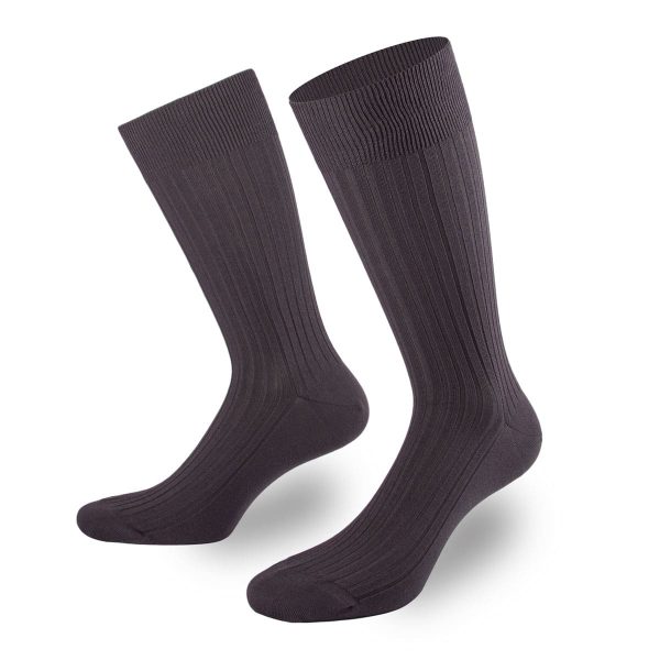 Graue Luxus-Socken mit einzigartigem Flair von PATRON SOCKS