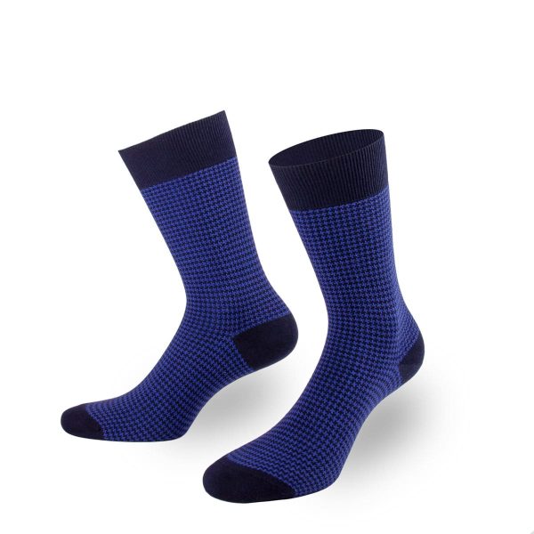 Luxus Herren Socken in in blau schwarz von PATRON SOCKS